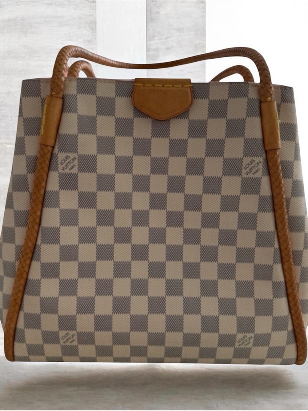 LOUIS VUITTON Damier Azur Propriano With Tassel - Picture 2 of 7